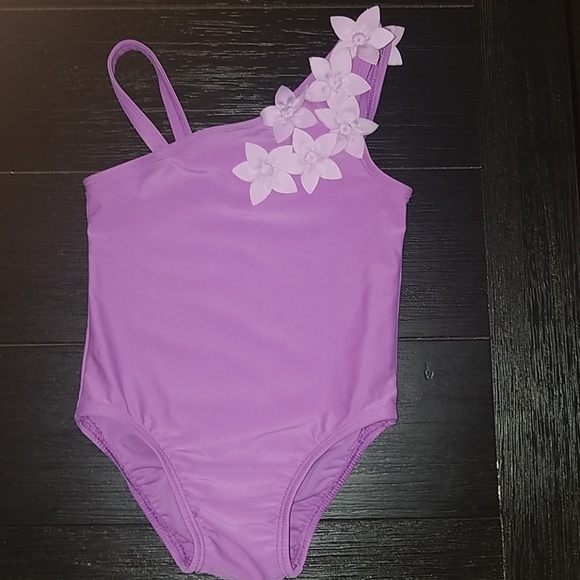 flower strap swimsuit